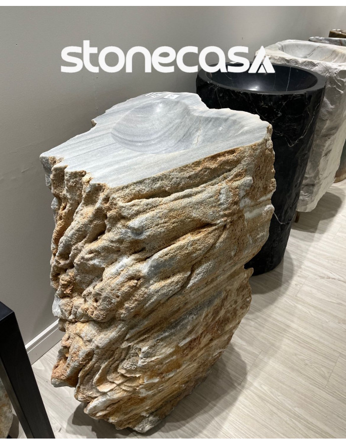 Cubas de Pedra Natural Artesanais - Stone Casa
